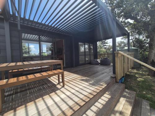 Funky west coast escape in Lake Puketi