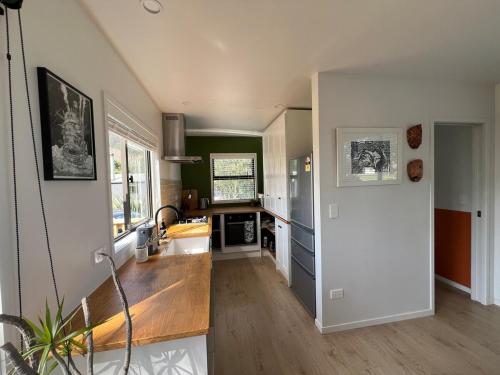 Funky west coast escape in Lake Puketi