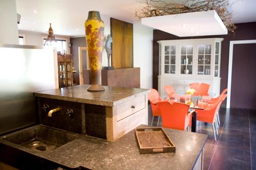 Konyha, B&B Oeren-Plage in Alveringem