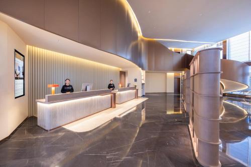 Atour Hotel Wuhan Jiedaokou Central China Normal University in Hongshan Asia Commercial and Trade Area