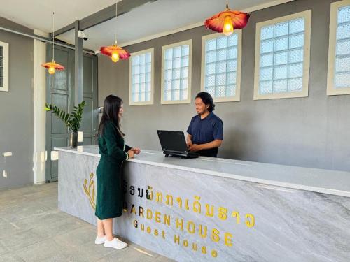 Lobby, Garden House Rice Fields and Mountain Views in Phoumok Road