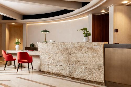 Lobby, Adoro Hotel near Catacombs of Saint Callixtus