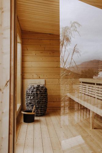 Szauna, Bio-Berghotel Ifenblick in Balderschwang