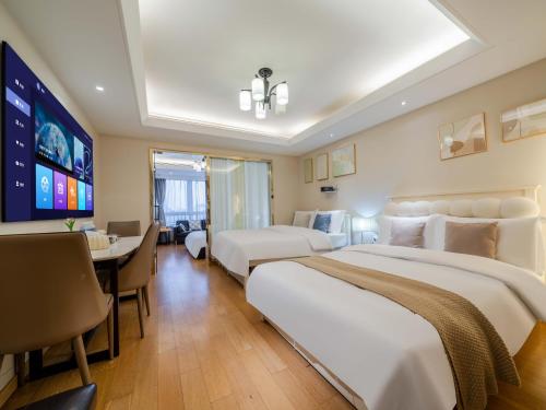 Shanghai Jubelle Boutique Apartment - Subway Lines 8-10-18 - Direct access to the Bund - Free fridge, washing machine, kitchen - Free luggage storage and package collection services, Shanghai (photo 9)