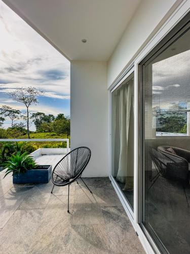 陽台/露台, Ocean View Villa 2min to beach - Casa Cantini in 蒙提祖馬