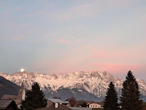 Uitzicht, Ferienwohnung Schwarzbach in Leogang