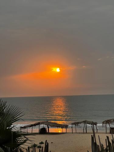 Pemandangan, Mama Folonko Lodge with private Beach Paradise in Gunjur