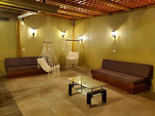 Balkons/terase, In the heart of Vilcabamba House don Tuquito in Vilcabamba