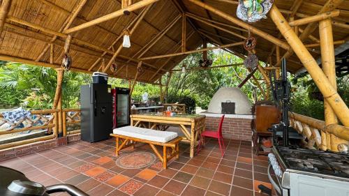 Iekārtas, Finca Ecorivera Resort en Rivera-Huila in Rivera