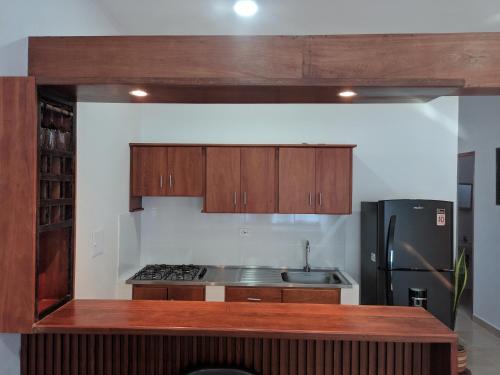 virtuve, Apartamento Confort - Planta Alta in Arboletes