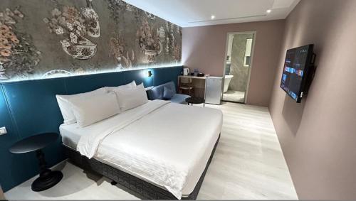 1 double bed