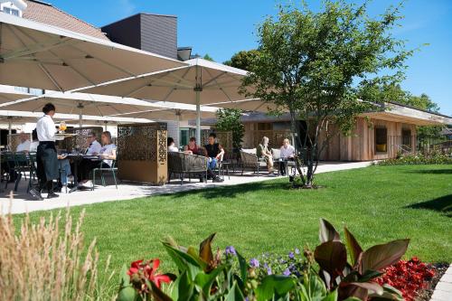 ห้องอาหาร, Grand Hotel Les Endroits in ลาโชเดอฟอน