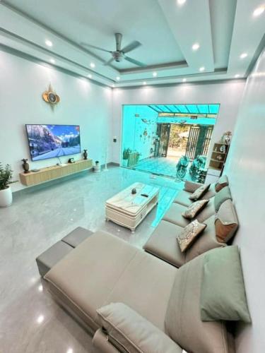 Muong Thanh Homestay & Apartment Dien Bien - 공용 라운지/TV 시청 구역