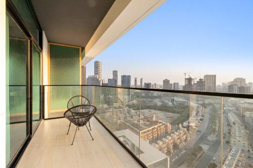 Silkhaus Premium 1BDR ar Binghatti Emerald in JVC, Dubaj (zdjęcie 2)