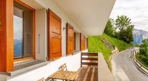 陽台/露台, Gemütliche Wohnung mit Traumaussicht! (Gemutliche Wohnung mit Traumaussicht!) in 阿爾比嫩