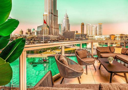 Elite Royal Apartment - Full Burj Khalifa & Fountain View - Largest Layout - Half Floor - Luxurious - Archon, Дубай (фото 10)