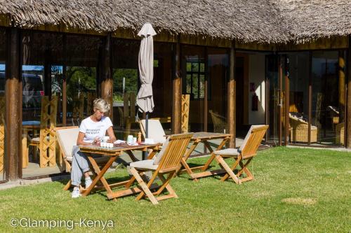 Balkons/terase, Glamping Kenya Mount Kenya Lodge Nanyuki in Naro Moru