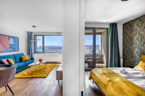 Sky Park Tower 1, 22 level, Downtown Centrum, Best adress in Town, Parking included, Братислава (фото 8)