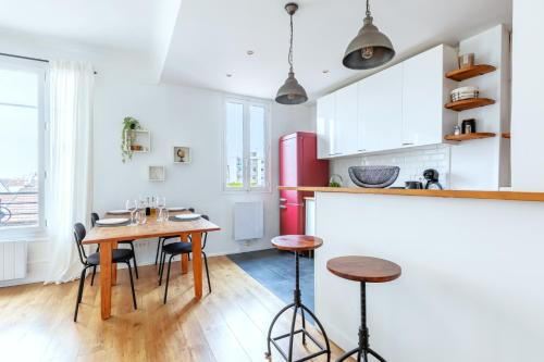 Le Clair & Spacieux - Parking - 15 min Paris near Curry House