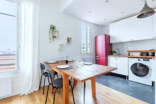 Le Clair & Spacieux - Parking - 15 min Paris near Curry House