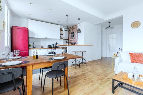 Le Clair & Spacieux - Parking - 15 min Paris near Curry House