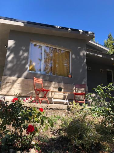 Cabaña Vista OTTO en complejo con parque