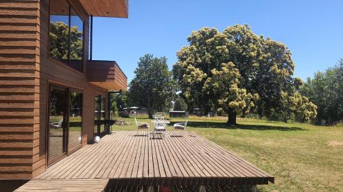 حديقة, Casa en Pucon in Pucon Waterfront