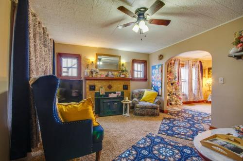 Walk to Civic Center! Lovely Lebanon Home in 亞爾伯特李 (MO)