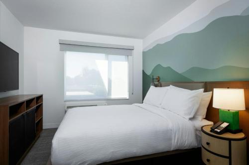 One-Bedroom Queen Suite with Sofa Bed - Mobility/Hearing Accessible with Transfer Shower