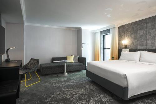Corner King Room - City View room in Renaissance New York Times Square Hotel