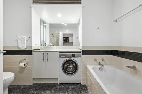 Central 1BR w Pool,Gym and Tennis Court Zodiak Stays, Auckland (fotografie 7)