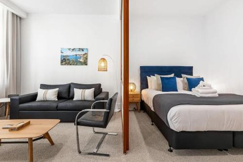 Central 1BR w Pool,Gym and Tennis Court Zodiak Stays, Auckland (fotografie 8)