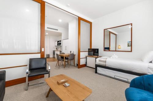 Central 1BR w Pool,Gym and Tennis Court Zodiak Stays, Auckland (fotografie 10)