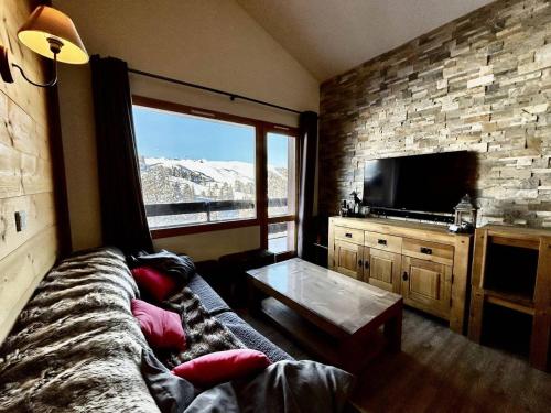 Appartement lumineux 3 chambres 11 pers à Belle Plagne avec parking - FR-1-351-251 - Location saisonnière - La Plagne-Tarentaise