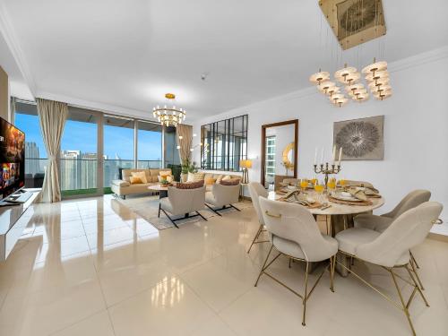 Kensington Lavish 3BR maid Full Burj View-Dubai Mall connect, Dubái (foto 4)