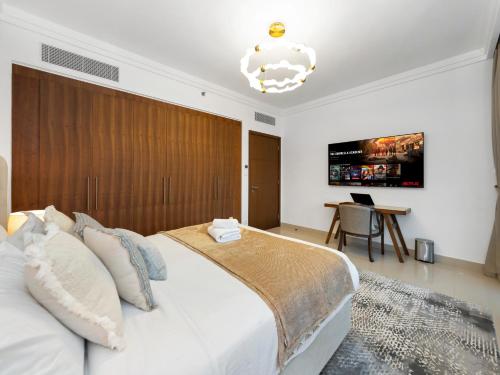 Kensington Lavish 3BR maid Full Burj View-Dubai Mall connect, Dubái (foto 10)