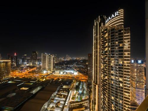 Kensington Lavish 3BR maid Full Burj View-Dubai Mall connect, Dubái (foto 3)