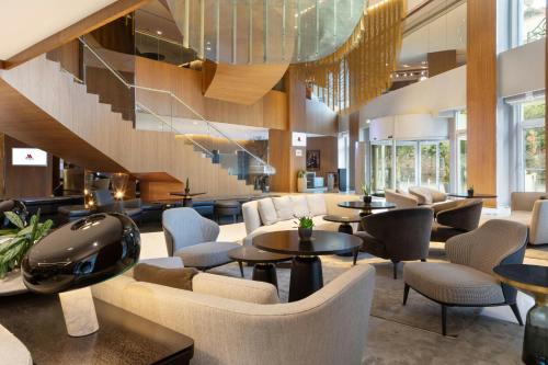 Uitzicht, Skopje Marriott Hotel in Skopje