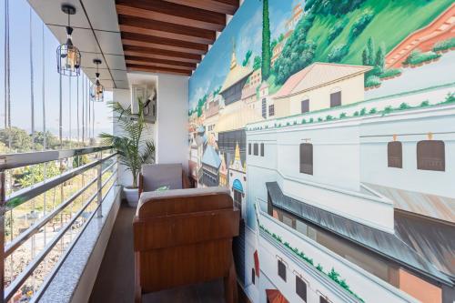 Balcony/terrace, Airport Diana Hotel in Tribhuvan International Airport