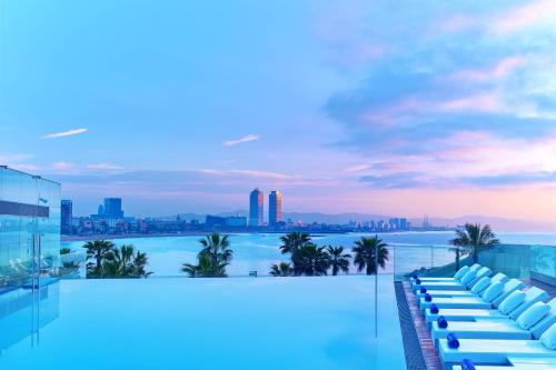 Fitness center, W Barcelona in Barceloneta