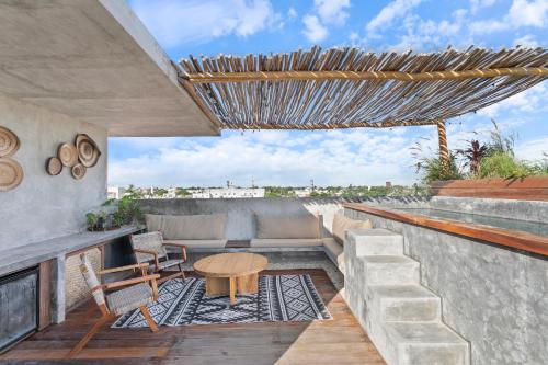 Grand Loft with Rooftop Pool in the heart Cancun, Cancún (fotografie 7)