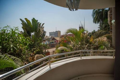 Balcony/terrace, Large Room with Free Breakfast in Lubumbashi