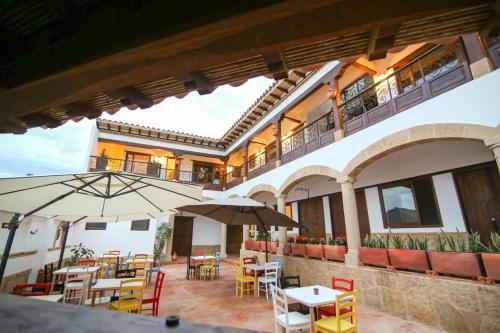 Exterior view, Plaza Medina Hotel in Sachica