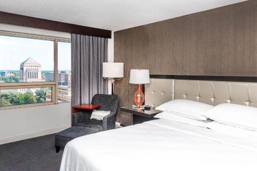 シェラトン インディアナポリス シティ センター ホテルExecutive Suite, 1 King, Sofa bed, City view