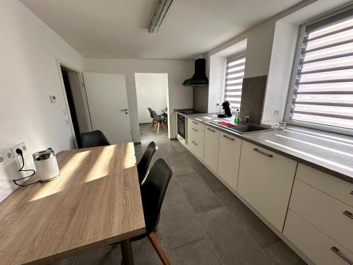 廚房, Monteurzimmer bei Jena - T und T GbR in 布卡