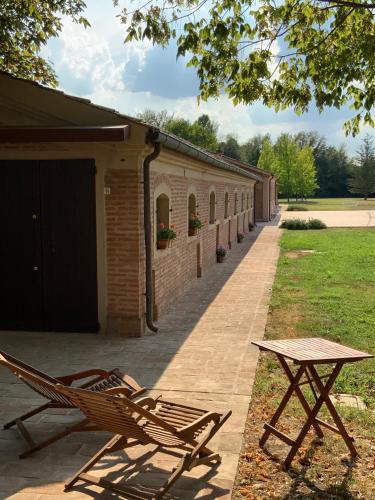 A szálláshely kívülről, Villa Contessa Massari Ferrara in Voghiera