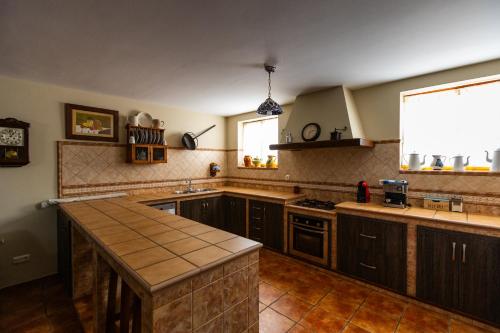 virtuve, Cortijo LaGar in Villanueva del Trabuco