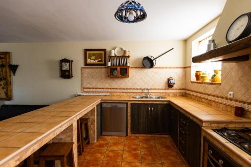 virtuve, Cortijo LaGar in Villanueva del Trabuco
