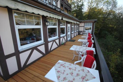 View, Hotel SchwarzaBurg in Schwarzburg