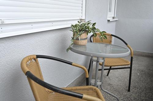 Balcony/terrace, Apartman Vista in Belisce